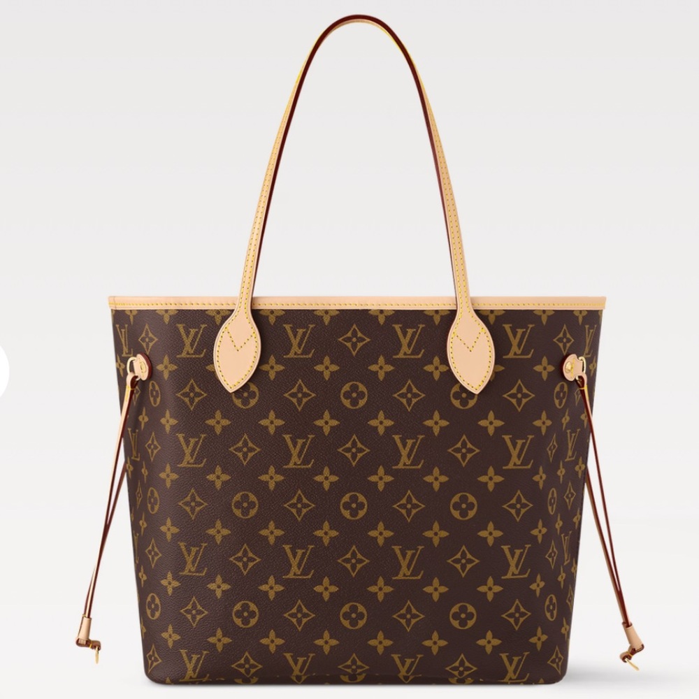 COPY - Authentic 💎Louis Vuitton Brown and Tan Monogram Tote and Pouch